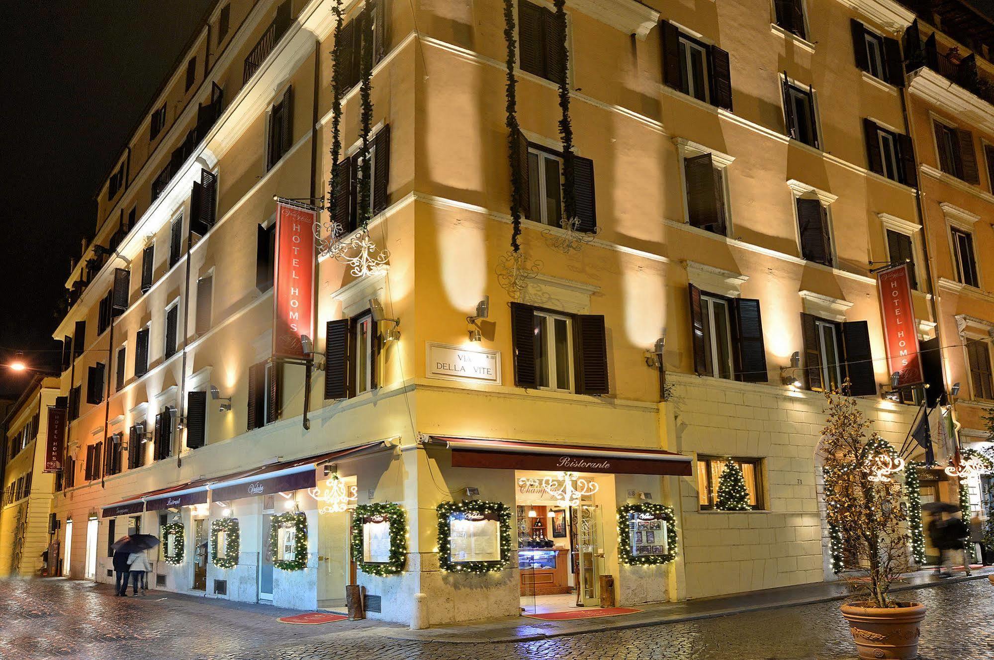 Hotel Homs Rome Bagian luar foto